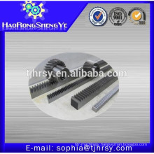 Metal material helical gear with rack